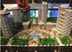 云南小区多层住宅模型
